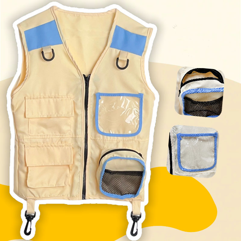Outdoor Adventure Girl - Детский жилет Explorer, ролевая игра, косплей,