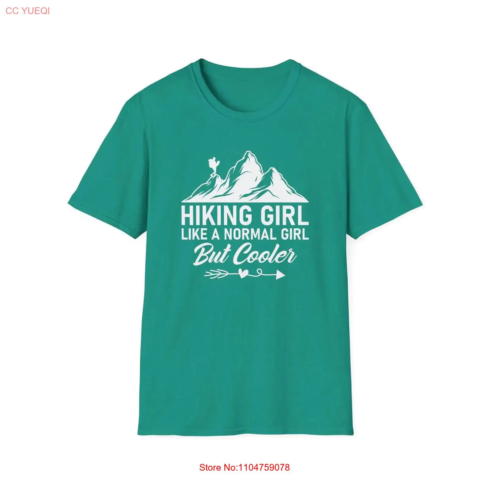 Outdoor Adventure Girl - Футболка для походов и кемпинга для