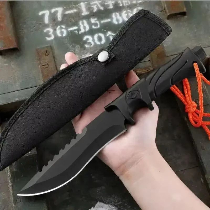 Survival Knife Full Tang - Уличный нож с высокой твердостью лезвия,