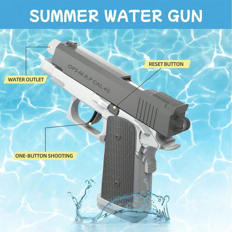 Водные пистолеты M1911, игруше – обзор и цена Outdoor Adventure Game