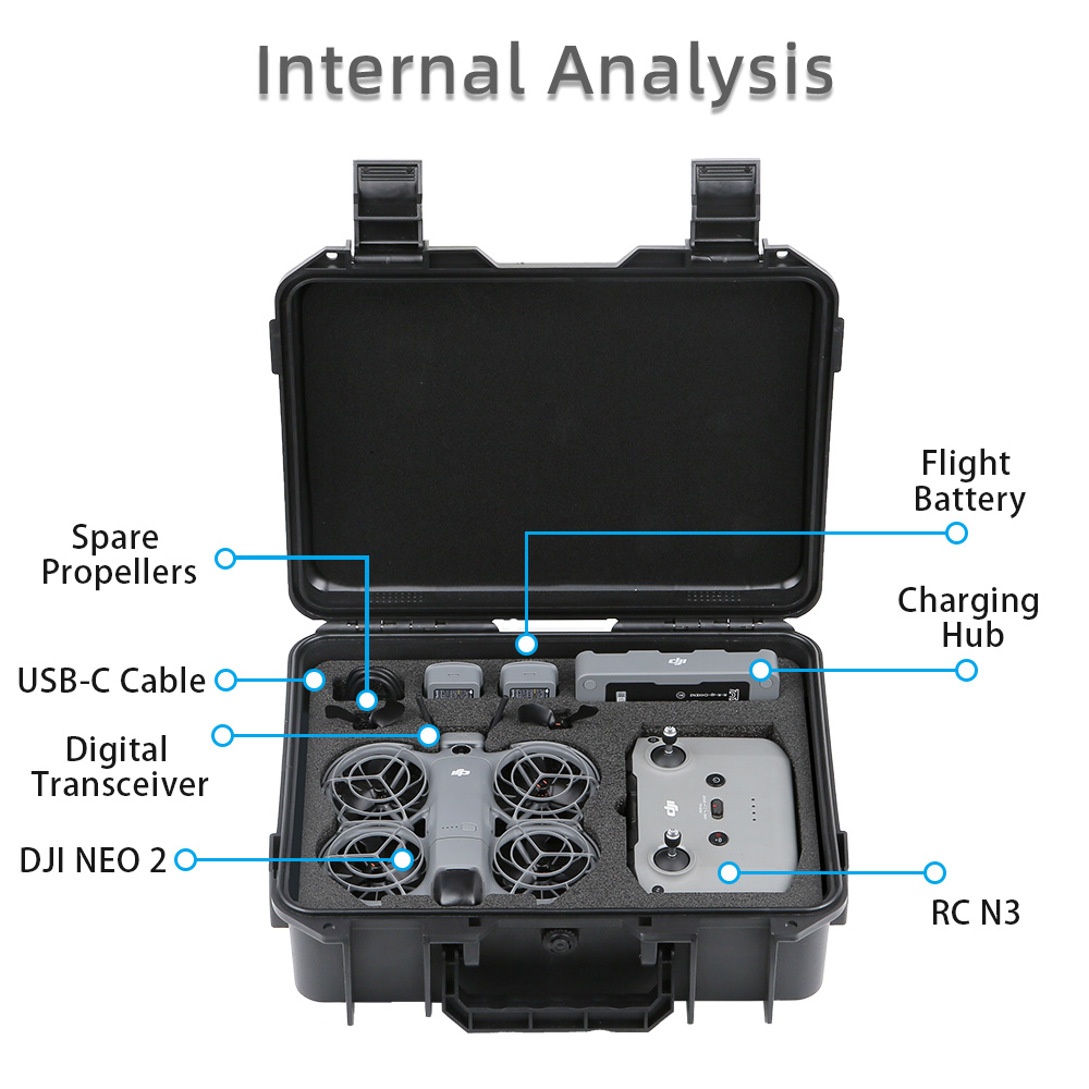 Чехол для DJI NEO 2, взрывозащ – обзор и цена Outdoor Adventure Box