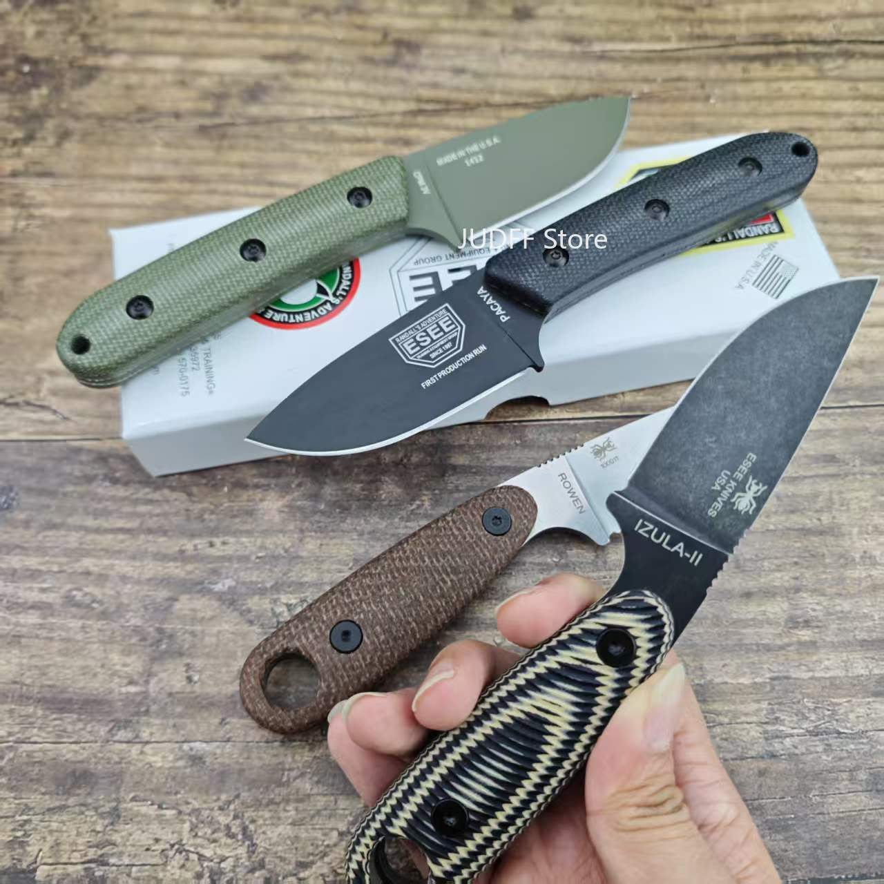 Нож ESEE IZULA/PACAYA для акти – обзор и цена Survival Knife Full Tang
