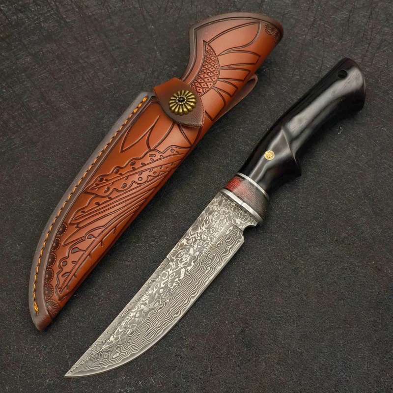 Дамасский VG10 открытый многоф – обзор и цена Survival Knife Full Tang